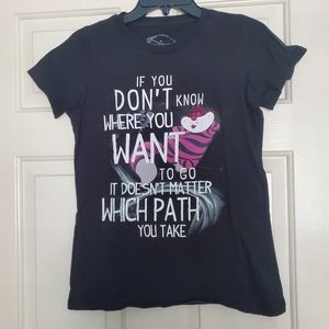 Disney T-shirt Size M Cheshire Cat